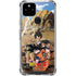 Dragon Ball Z Goku Versus Saiyans Google Pixel 5 Clear Case